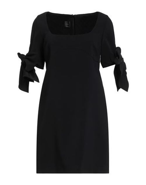 Woman Mini dress Black Size 6 Polyester, Elastane