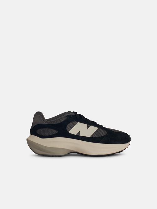 'Wrpd' Running Sneakers In Black Leather Blend