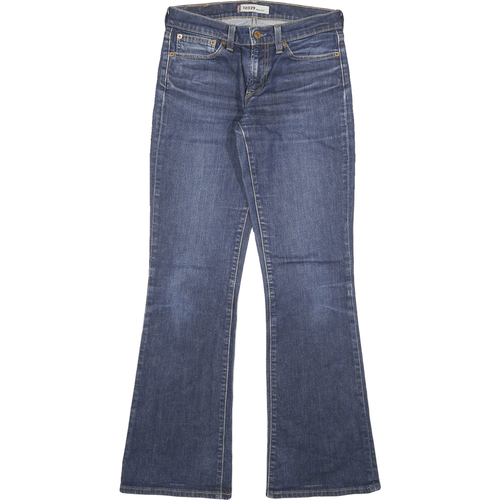 LEVI'S 10529 Womens Jeans Blue Regular Bootcut Denim Medium W28 L31 Classic Fit
