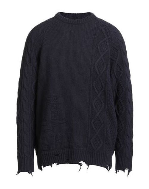 The Seafarer Man Sweater Navy Size L Wool
