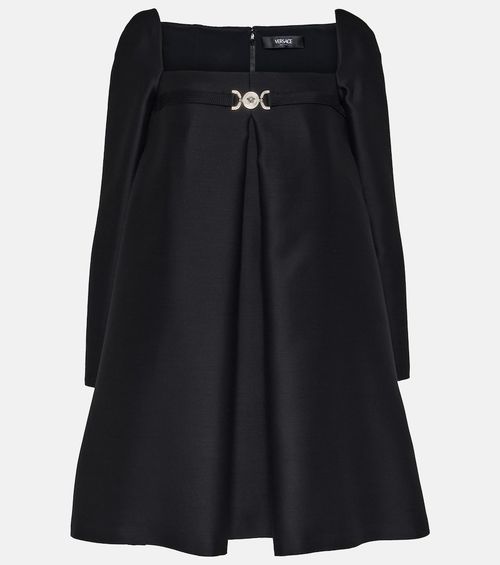 Medusa '95 wool and silk minidress