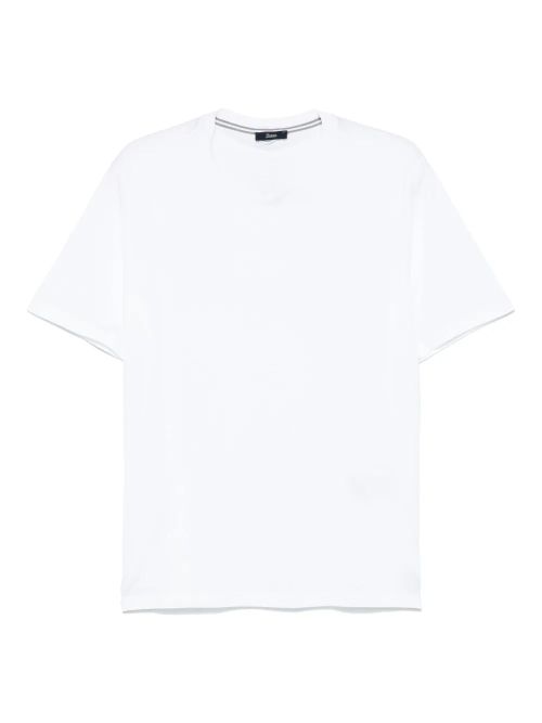Cotton Crew Neck T-Shirt — White