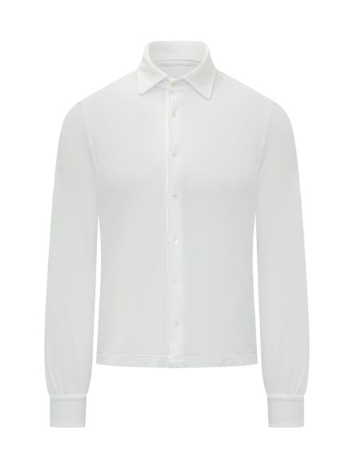 Long Sleeve Classic Collar Button-Up Shirt