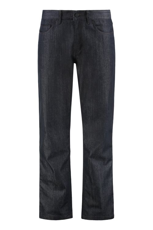 Straight Leg Denim Jeans