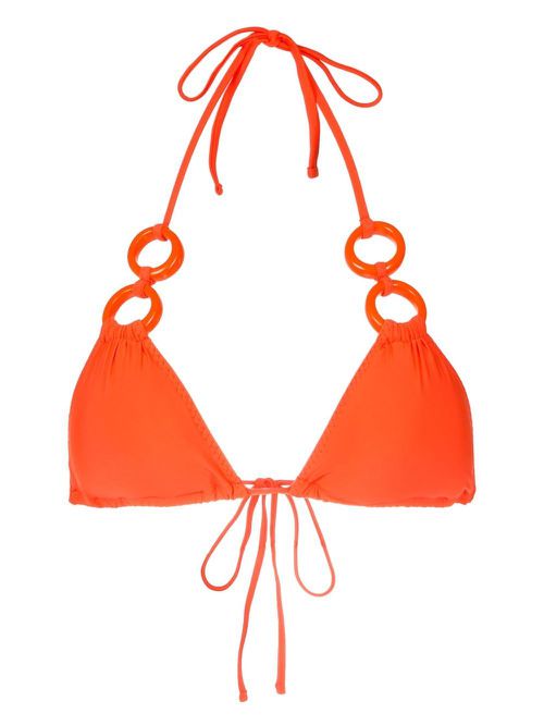 Lane triangle bikini top - Orange