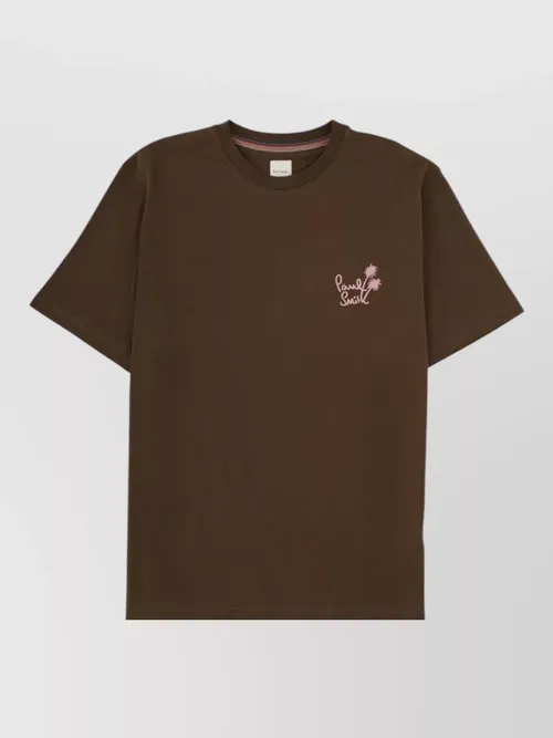 Paul Smith - logo graphic crew neck short sleeve t-shirt
