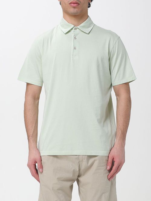 Polo Shirt Men color Green