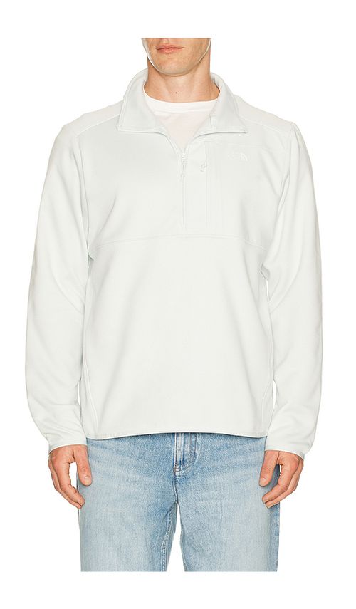 The North Face Performance Fleece 1/4 Zip in Light Grey. L. Also in M, S, XL/1X, XXL/2X