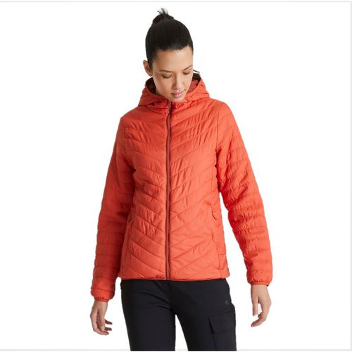 Craghoppers Womens/Ladies Compresslite V Hooded Padded Jacket (Ginger/Smoked Paprika) - Multicolour - Size UK 8 (Women's)