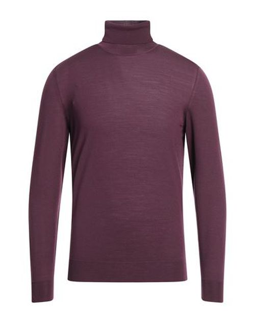 Modern Man Turtleneck Dark purple Size 40 Super 140s Wool