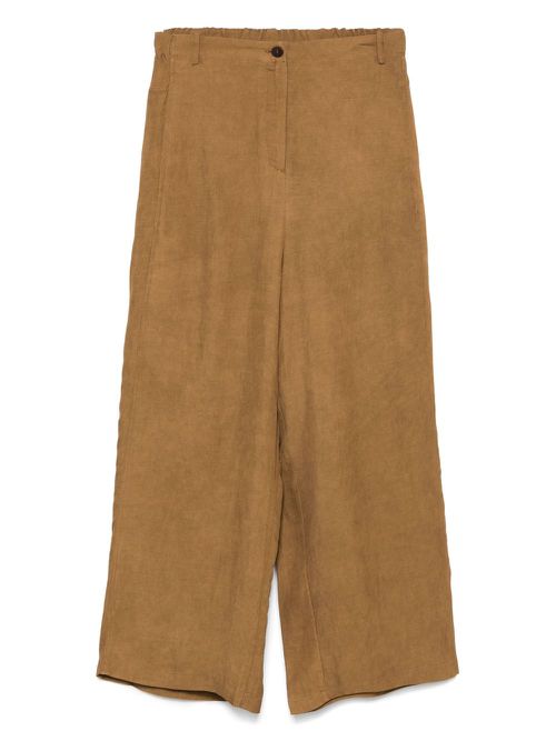 COLOUR 5 POWER cropped trousers - Brown