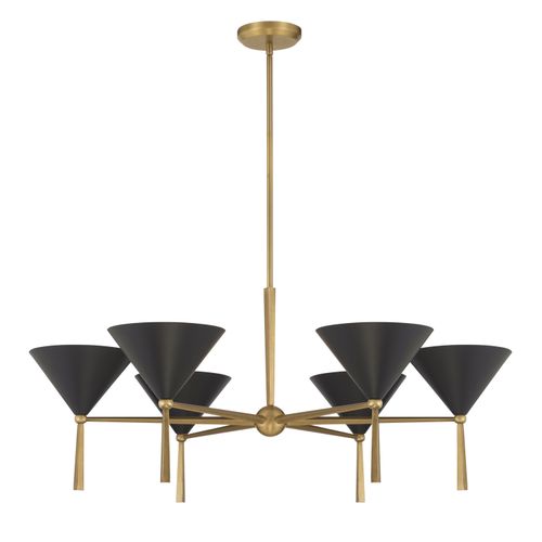 Legacy Brass Chandelier from the Cortan Collection