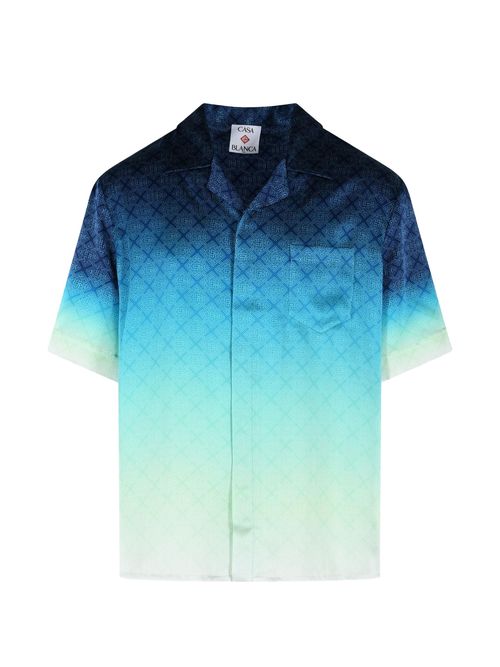 Circuit Monogram Silk Shirt
