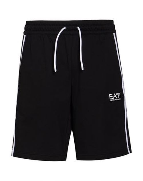Man Shorts & Bermuda Shorts Black Size L Cotton