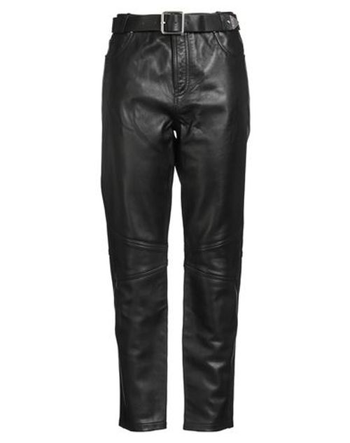 Woman Pants Black Size 8 Sheepskin