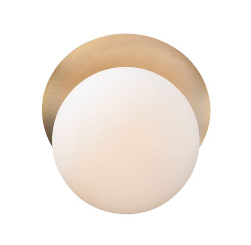 Maxim Vesper Wall Sconce in Satin Brass and Black