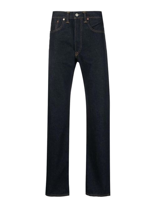 Denim Straight Leg Jeans