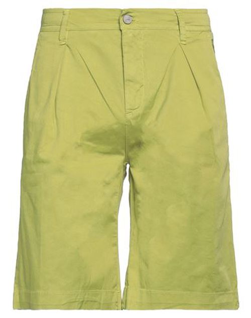 Man Shorts & Bermuda Shorts Lime green