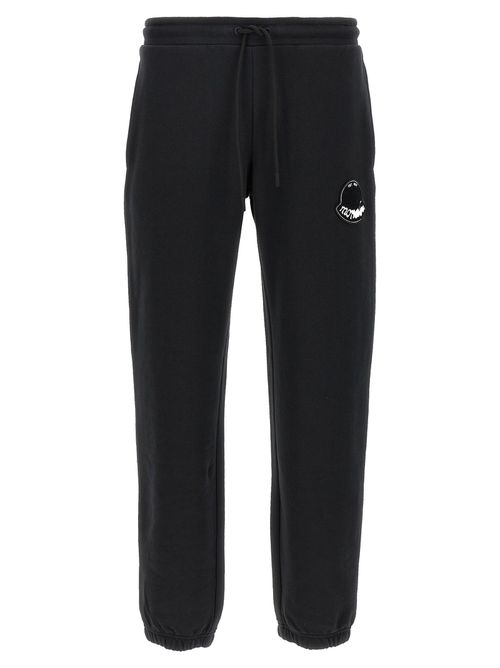 Logo Patch Joggers Pants Black