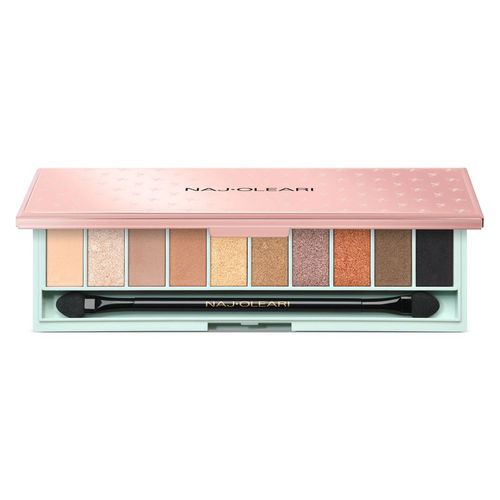 Naj·Oleari Wonder Look Palette 10-Colour Eyeshadow 01 Nude Tones — Eyeshadow Palette