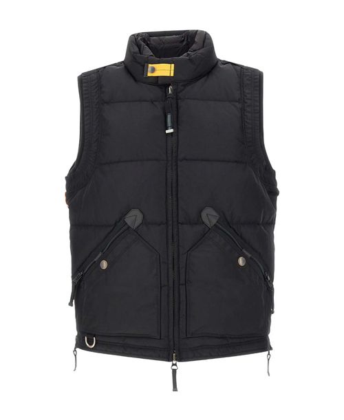Zippered down vest