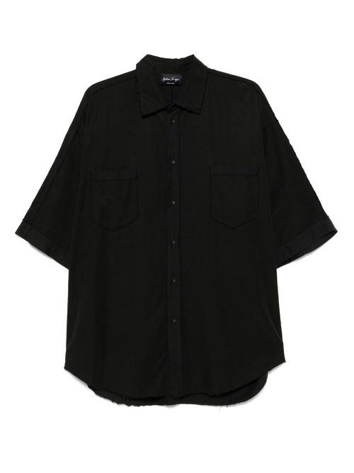 Andrea Ya'aqov cotton shirt - Black
