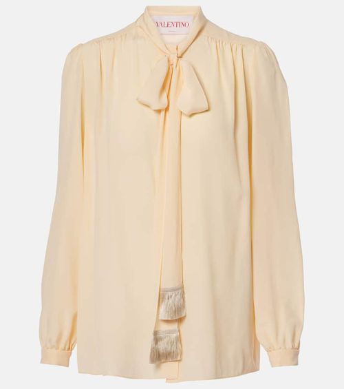Silk crêpe de chine shirt