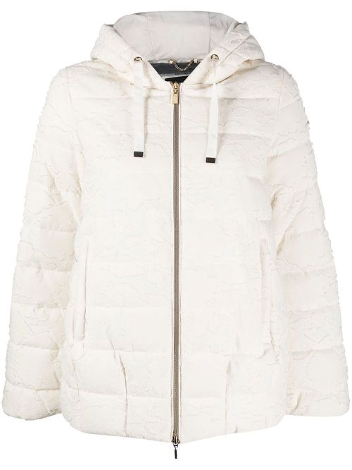 Padded zip-up jacket - Neutrals