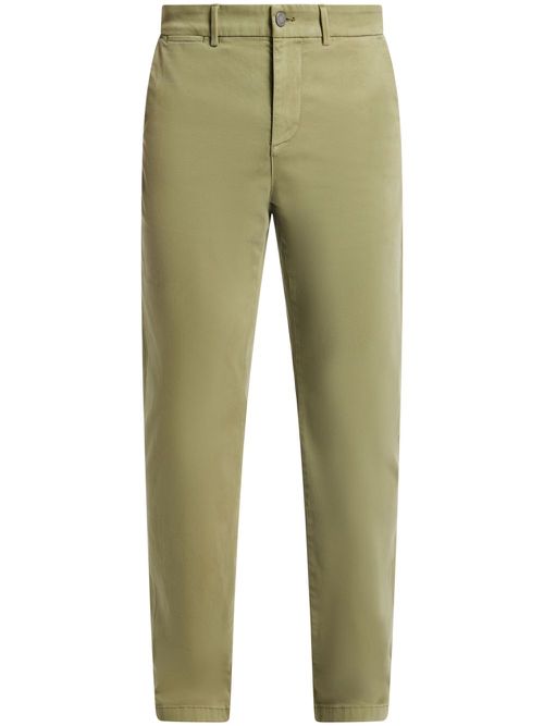 Mid-rise chinos - Green