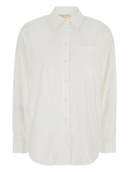 Button-down shirt - White