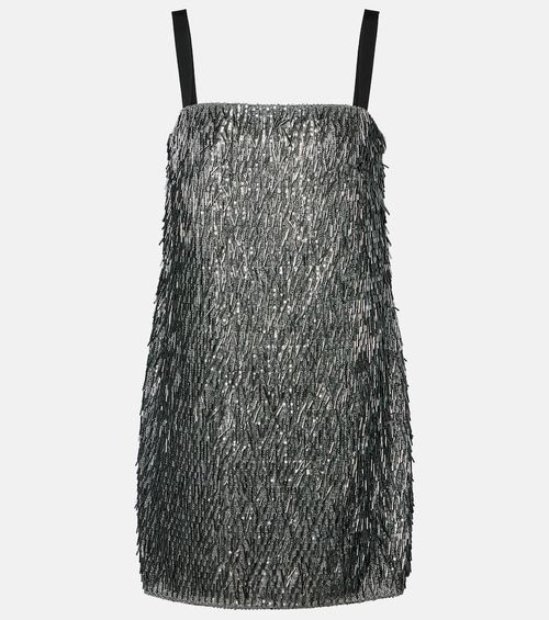 Embellished minidress