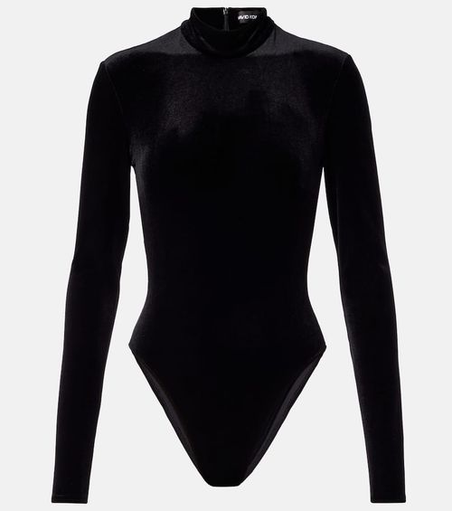 Velvet bodysuit