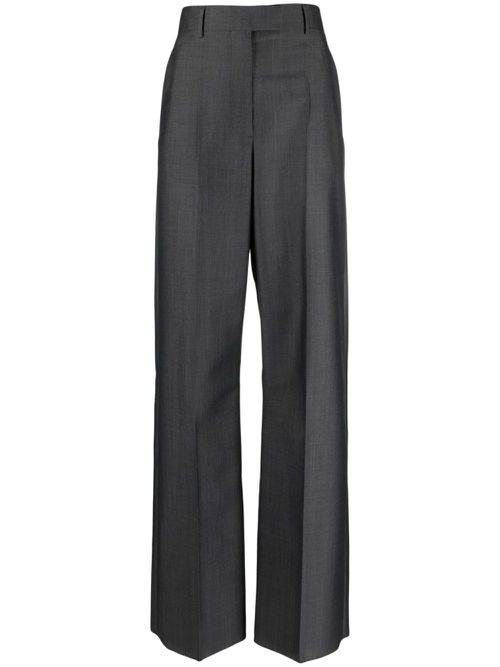 Crepe Couture tailored trousers - Grey