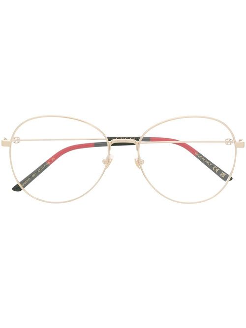 Round frame glasses - Gold