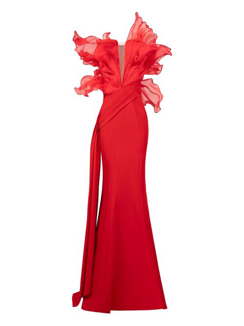 Glamorous evening gown - Red