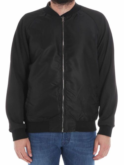 Reversible bomber jacket