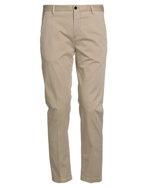 Man Pants Beige Size 30 Cotton, Elastane