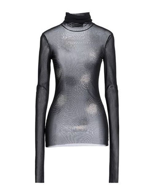 Woman Top Black Size 4 Polyamide