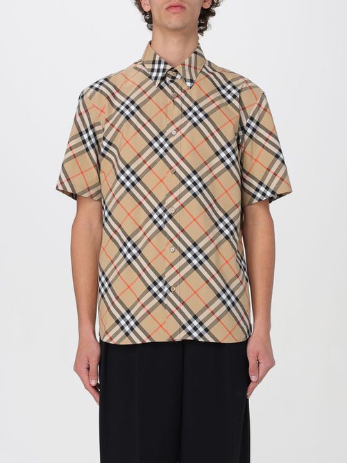 Shirt Men color Beige