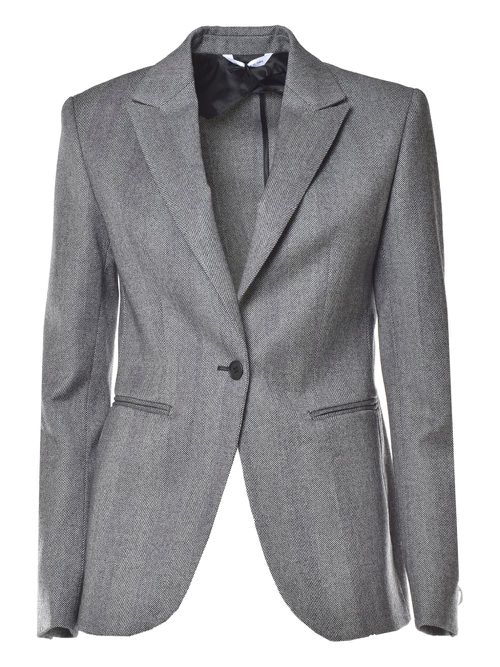 Tonello herringbone blazer - Grey