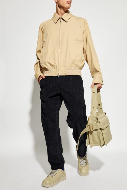 Cotton Jacket, Men's, Beige