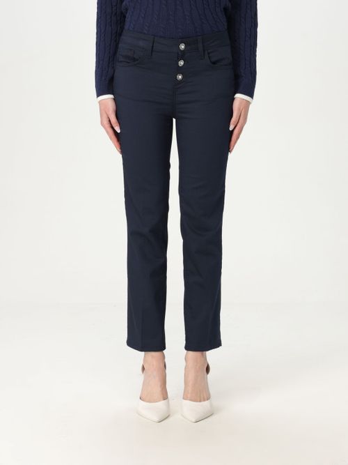 Pants LIU JO Woman color Navy