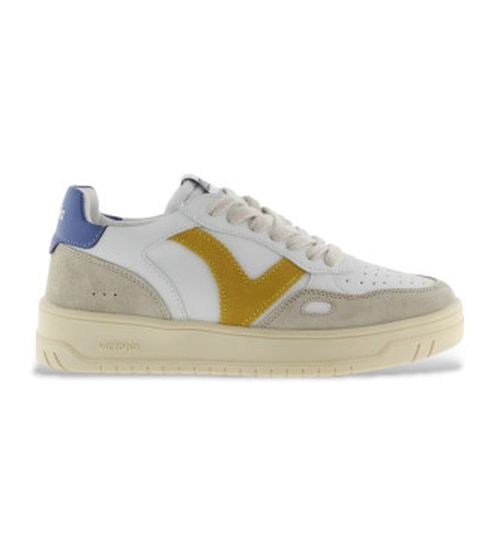 Victoria for woman. 1257101 Multicoloured Seoul leather trainers (37), 3 to 5 cm, Laces, Casual, Multicolor