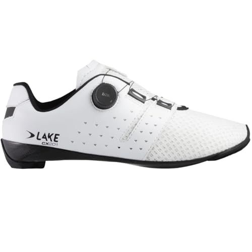 Lake Cx201 Cycling Shoe - Men's White/Black