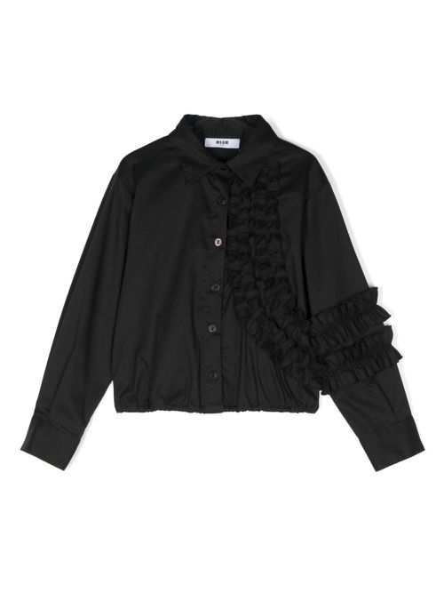 Poplin shirt - Black