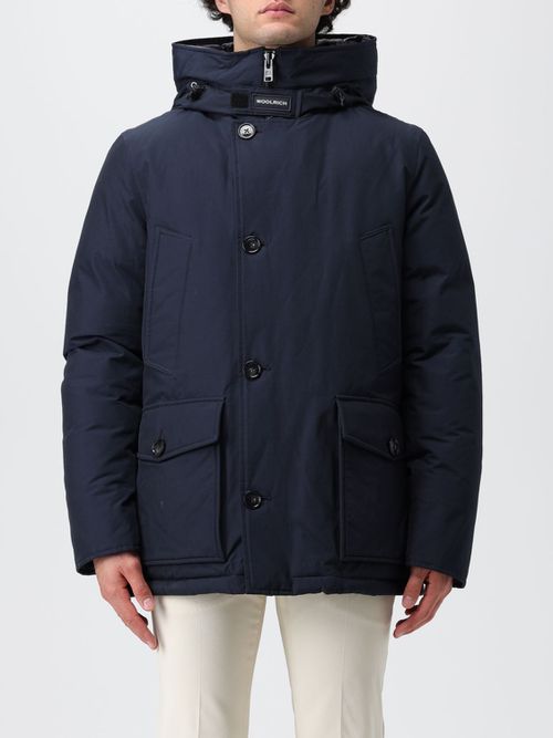 Coat Men color Blue