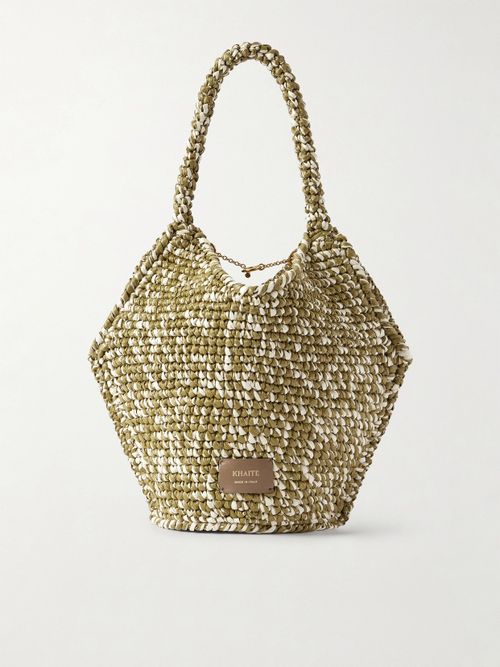 Lotus Mini Woven Tote