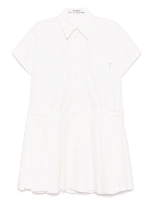 Kimhekim Kokka shirt dress - White