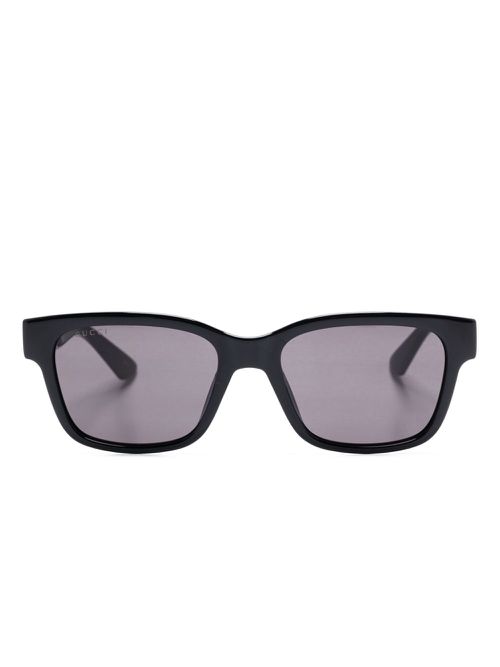 Wayfarer-frame sunglasses - Black