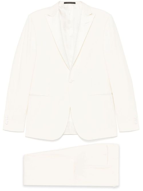 White Three-piece Suit